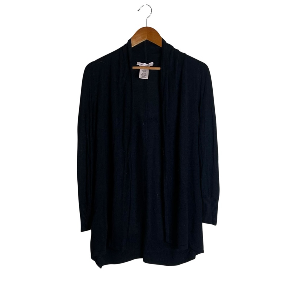 3 for $30! Philosophy black knit open cardigan‎